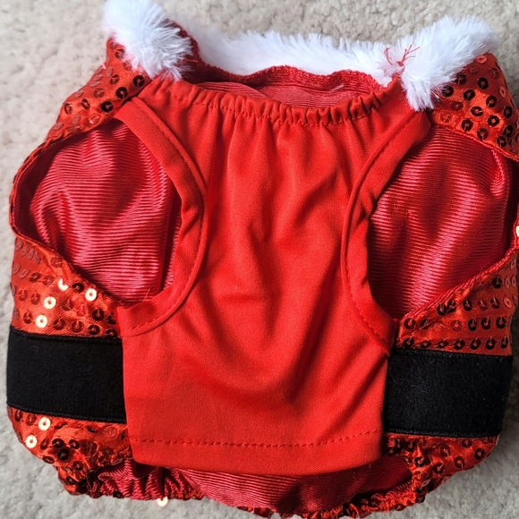 Santa Costume for Small Dogs - Picture 4 of 8